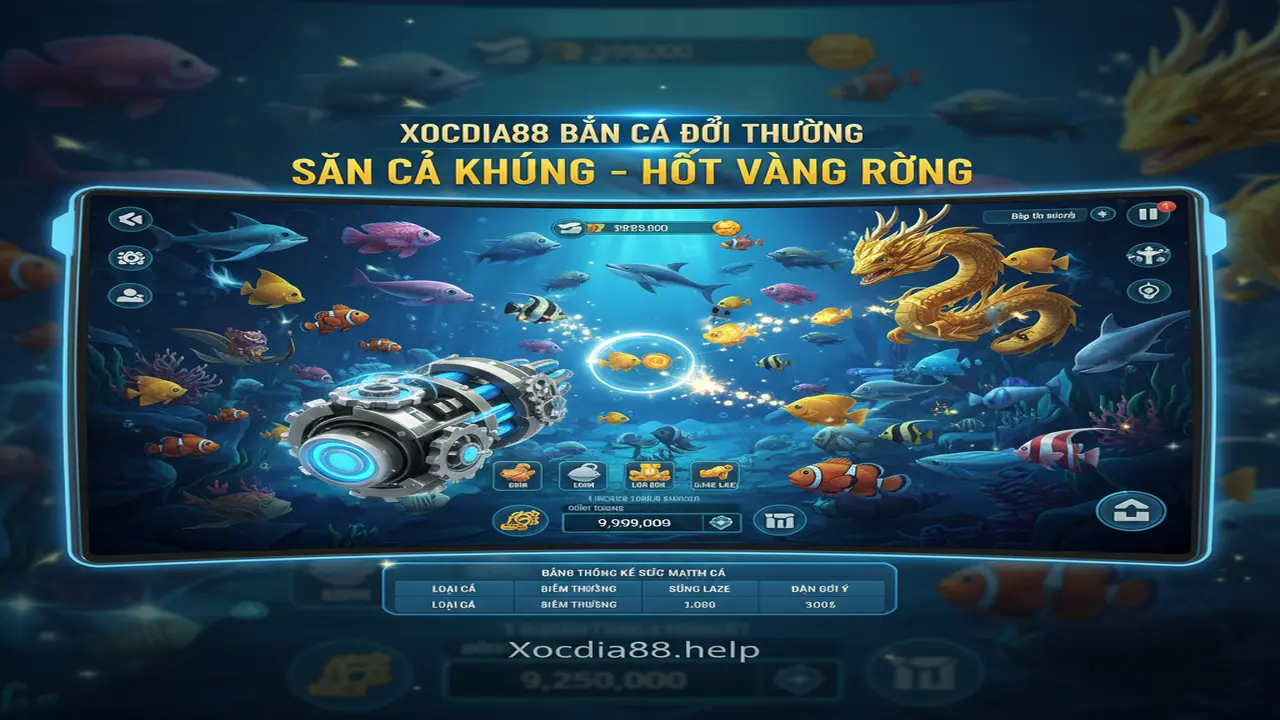 Cách quét sạch đàn cá chỉ trong 1 nốt nhạc Xocdia88