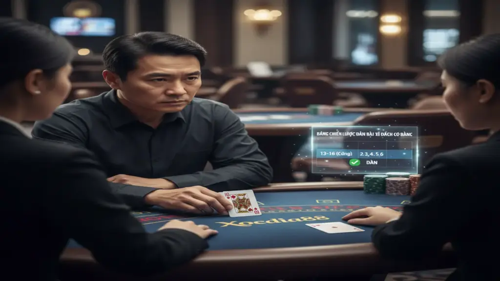 Xì Dách: Khi nào nên dằn để thắng lớn? Xocdia88