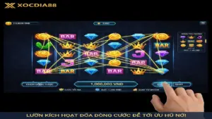 Cách chọn dòng cược nổ hũ liên tục Xocdia88