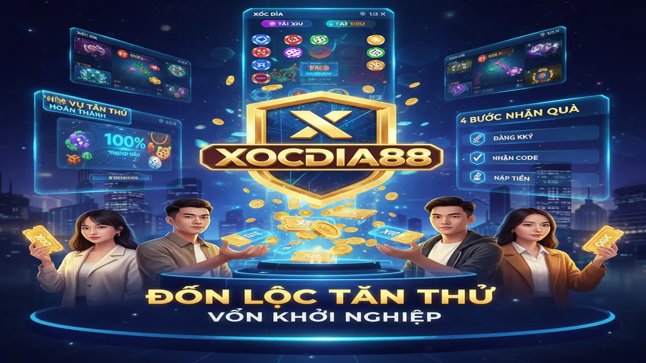 Đón lộc tân thủ: Nhận quà khủng khởi nghiệp Xocdia88