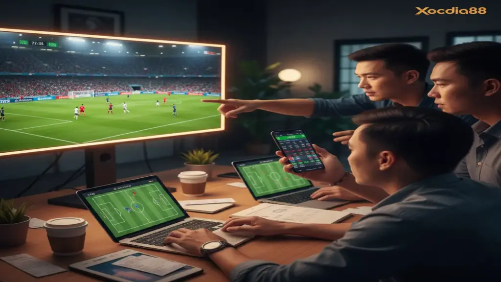 Hốt bạc phút cuối với kèo rung hiệp 2 Xocdia88