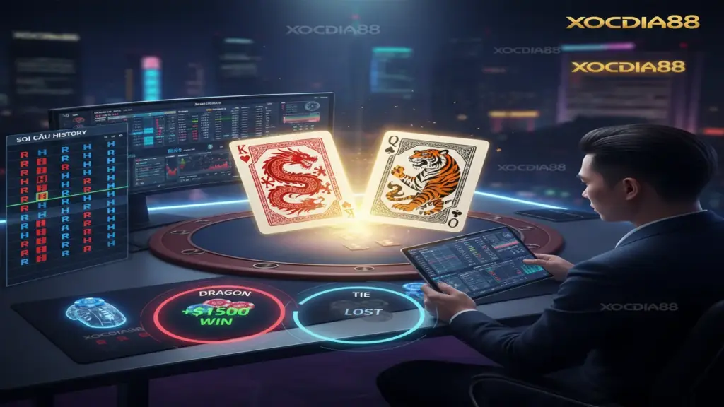 Bí kíp soi cầu Rồng Hổ chính xác 99% Xocdia88