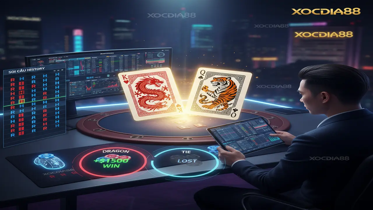 Bí kíp soi cầu Rồng Hổ chính xác 99% Xocdia88