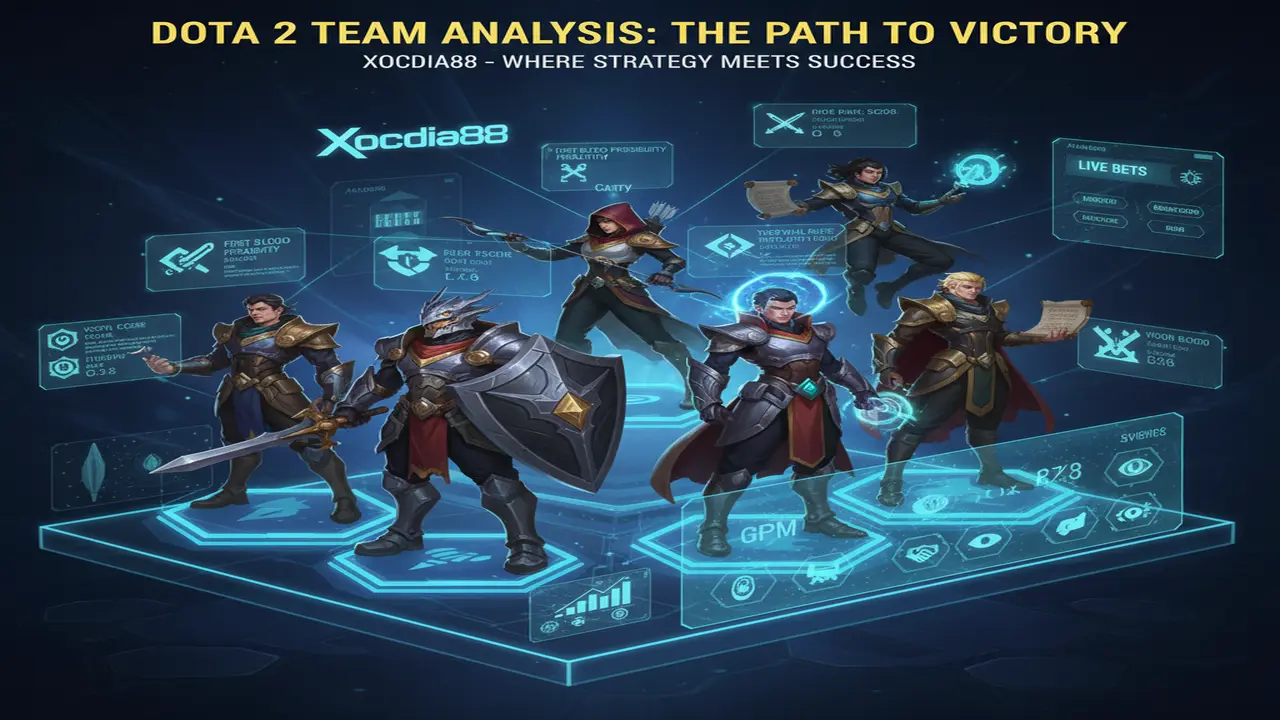Phân tích thực lực đội hình Dota 2 chuẩn Xocdia88