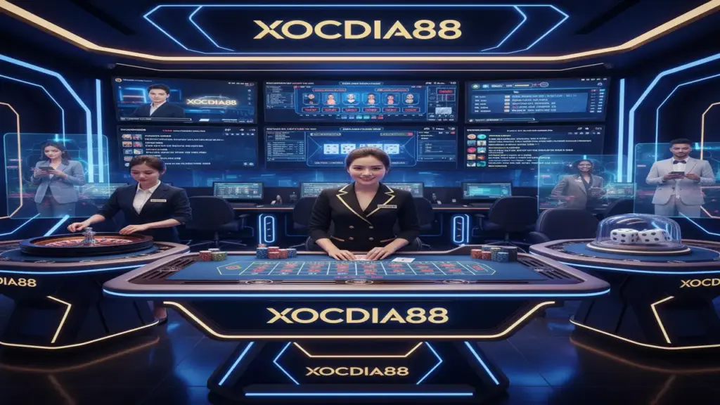 Live Casino: Trải nghiệm sòng bài thật Xocdia88